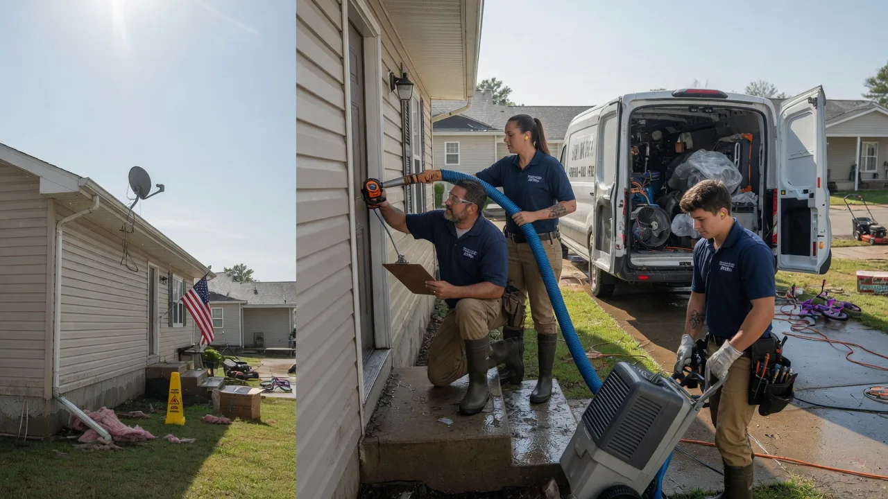 Ceiling Water Damage Restoration in Haskell, TX near me